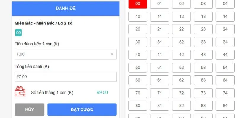 Đặt cược xổ số lô đề trực tuyến tại nhà cái ngay hôm nay